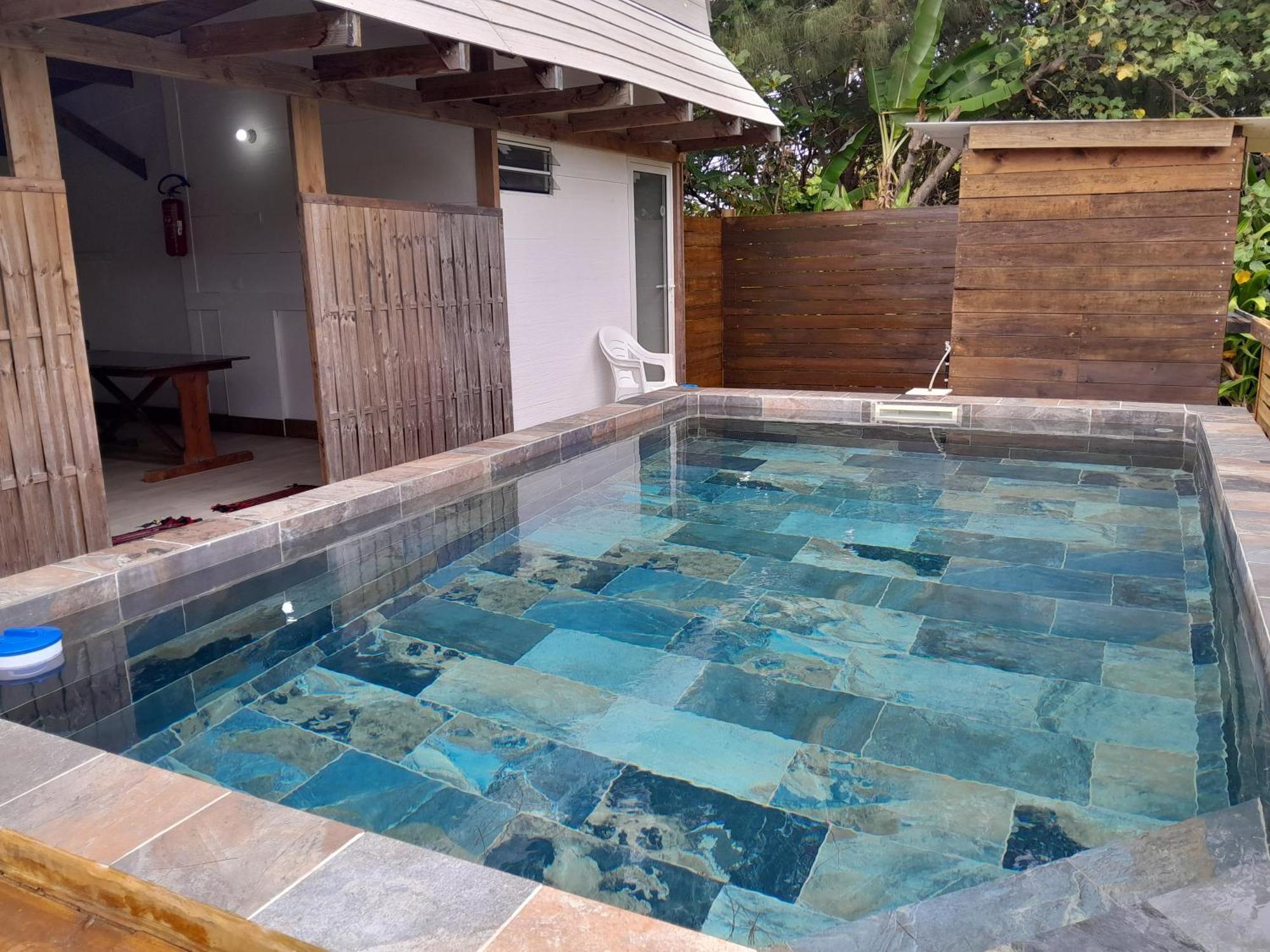 Mara'Ai Le Spot Tubuai, Chambre Triple Deluxe Mahu Sdb Privee Avec Piscine Mataura Exteriér fotografie