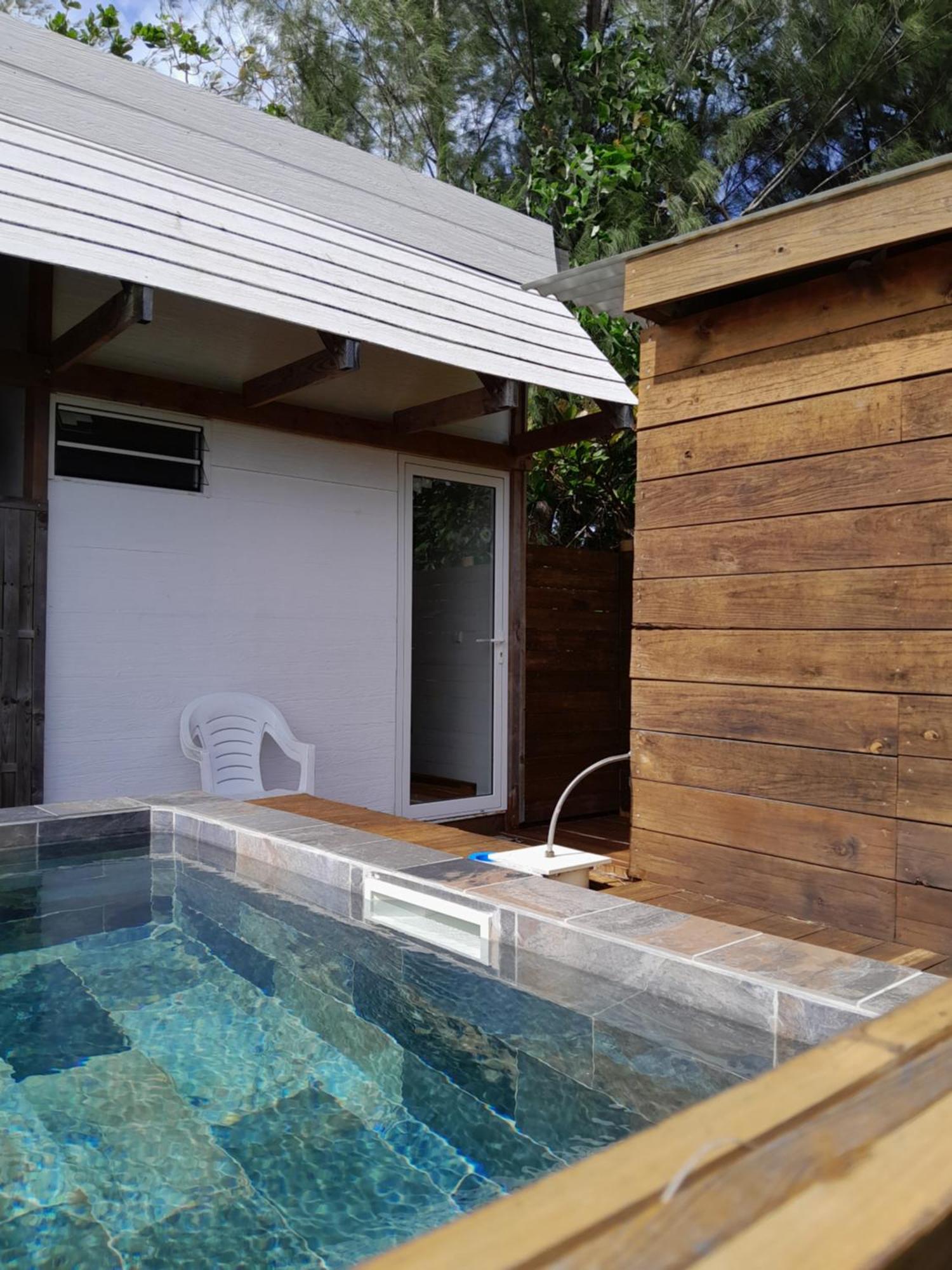 Mara'Ai Le Spot Tubuai, Chambre Triple Deluxe Mahu Sdb Privee Avec Piscine Mataura Exteriér fotografie