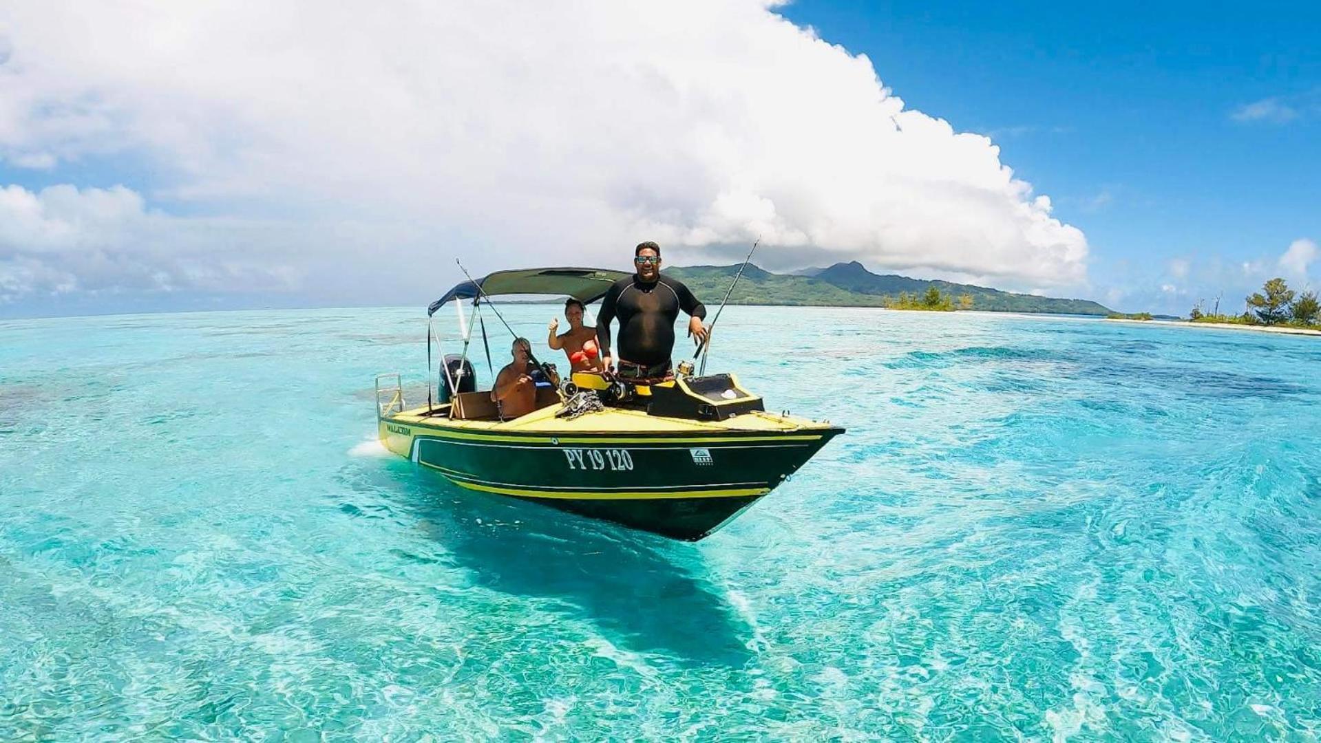 Mara'Ai Le Spot Tubuai, Chambre Triple Deluxe Mahu Sdb Privee Avec Piscine Mataura Exteriér fotografie