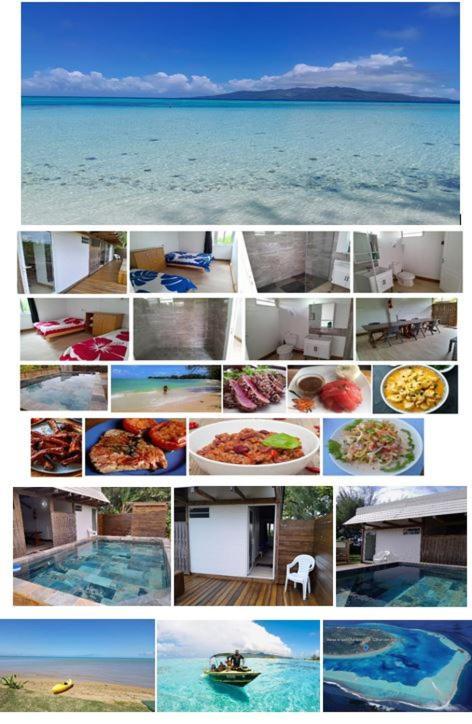 Mara'Ai Le Spot Tubuai, Chambre Triple Deluxe Mahu Sdb Privee Avec Piscine Mataura Exteriér fotografie